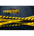 Industrial background vector image