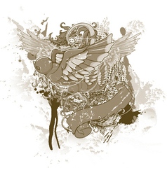 Tshirt design vector image