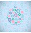 Christmas Card vector image