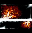 Background flower vector image