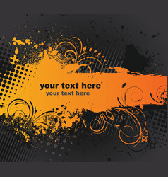 Grunge background vector image