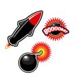 Bomb vector image