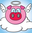 Pig Angle vector image