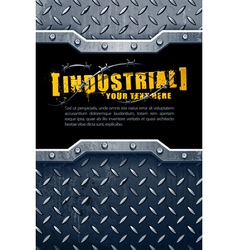 Industrial background vector image