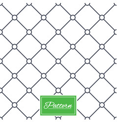 Circles grid stripped seamless pattern Circles grid stripped seamless pattern vector image