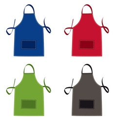 Cooks apron vector image