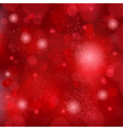 Snowflake background vector image