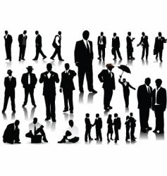 People silhouettes People silhouettes vector image