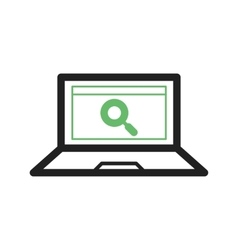 Find on Internet vector image
