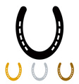 Lucky horseshoe vector image