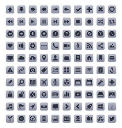 Stroke Icons vector image