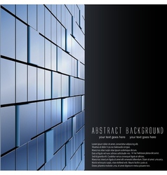 Abstract square background vector image