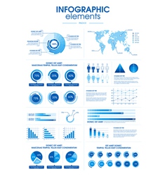 Infographic Elements pack vector image
