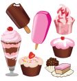 Dessert vector image