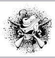Vintage tshirt design vector image