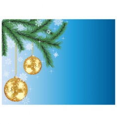 Christmas background vector image