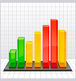 Chart vector image