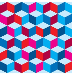 Tricolor optical background vector image