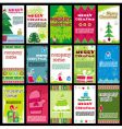 Christmas cards vector image