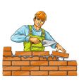 Builder Builder vector image