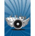 Dance flyer vector image
