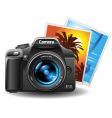 Photo and camera vector image
