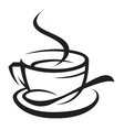 Cup of coffee vector image