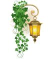 Street lantern vector image