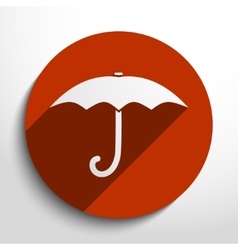 Umbrella web icon Umbrella web icon vector image