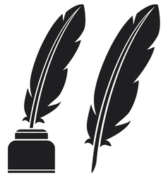 Feather vector image