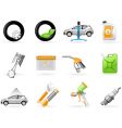 Car service and repairing icon vector image
