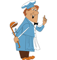 Cook vector image