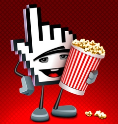 Cinema icon vector image