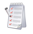 Planner vector image