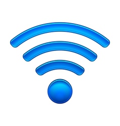 Wireless Network Symbol wifi icon vector image