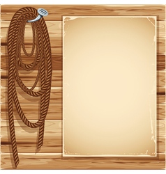 Wooden background vector image