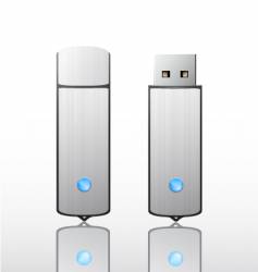 USB flash drive vector image