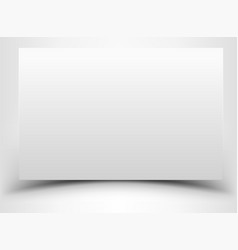 Shadow paper template effect set transparent Vector Image