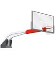Vector basketball backboard vector image