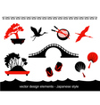 Japan Set vector image
