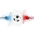 European Football Championship in France vector image