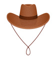 Cowboy hat vector image