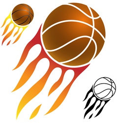 Basketball icon vector image
