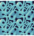 Crazy seamless pattern - with infinity line vector image