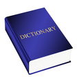 Dictionary vector image