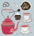 Teatime vector image