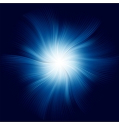 Blue Twirl Background vector image