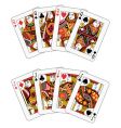 Poker jack and queen vector image