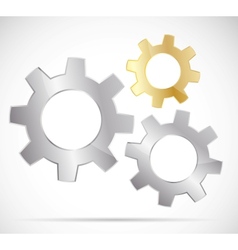 Gears vector image