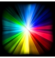 Multicolor burst vector image